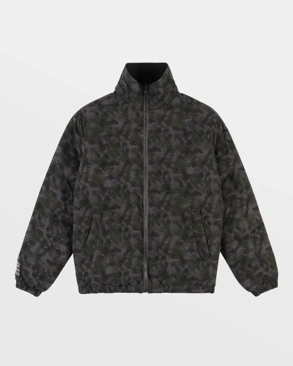 Ksubi Jackets-Amnesia Reversible Puffer Jacket Camo