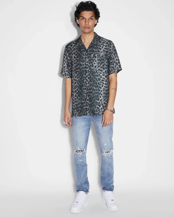 Ksubi Shirts-Big Kat Resort Ss Shirt Black