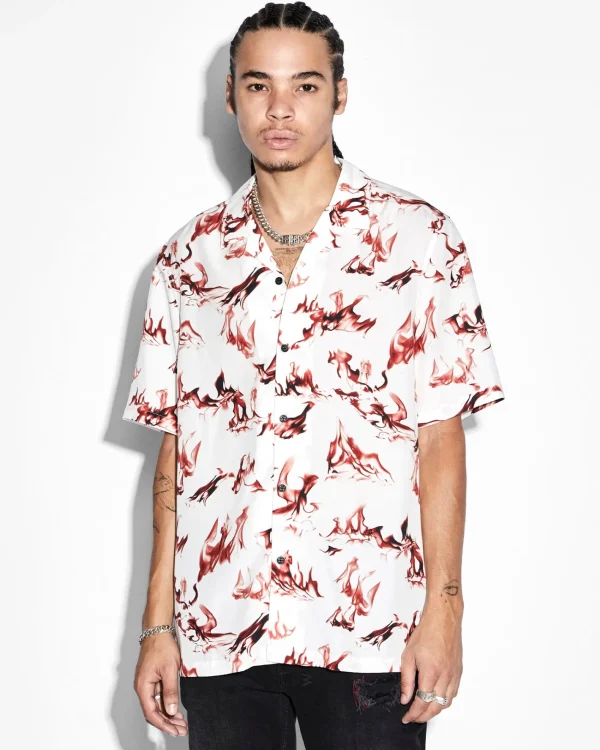 Ksubi Shirts-Burnt Resort Ss Shirt White