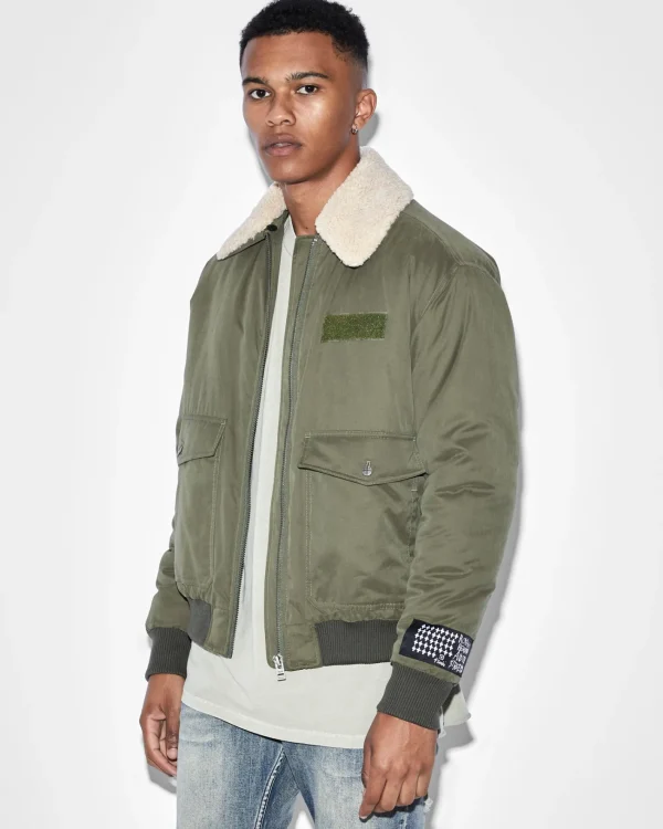 Ksubi Jackets-Charter Jacket Khaki