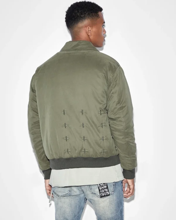 Ksubi Jackets-Charter Jacket Khaki