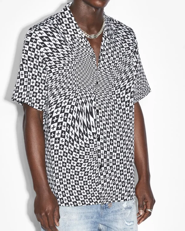 Ksubi Shirts-Check Out Resort Ss Shirt Black