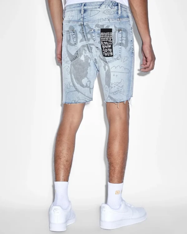 Ksubi Shorts-Chopper Short Devil Smash