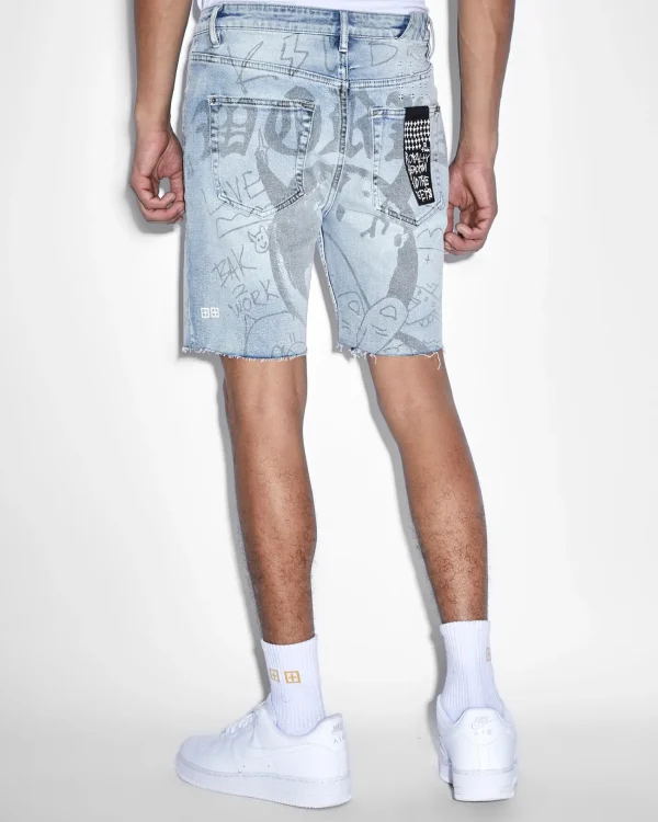 Ksubi Shorts-Chopper Short Devil Smash