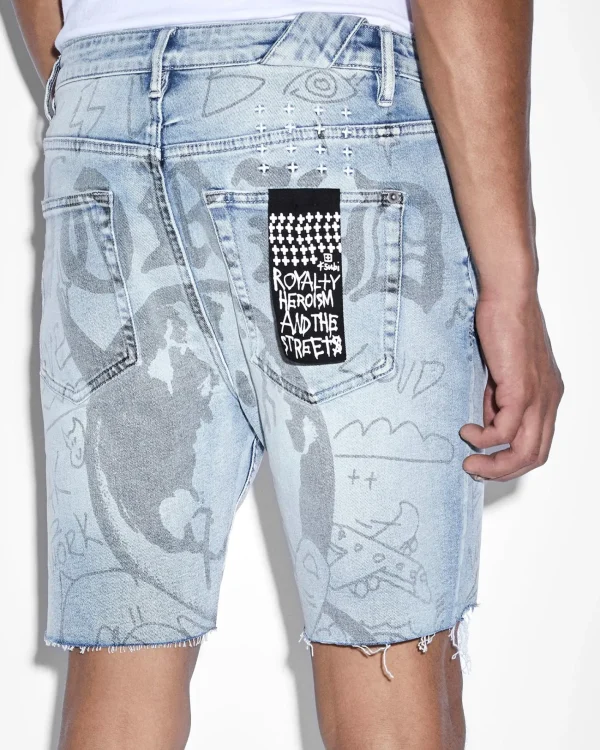 Ksubi Shorts-Chopper Short Devil Smash