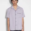 Ksubi Shirts-Downtown Resort Ss Shirt Silt