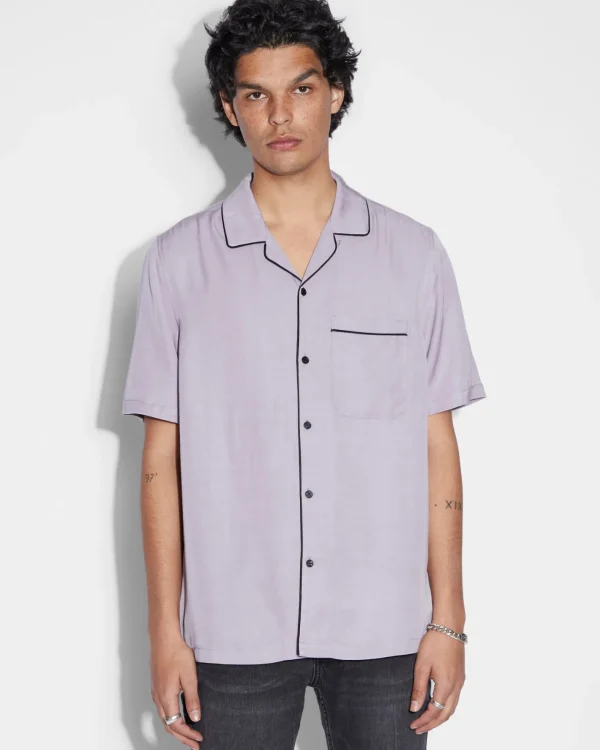 Ksubi Shirts-Downtown Resort Ss Shirt Silt