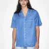 Ksubi Shirts-Downtown Resort Ss Shirt Atlantic