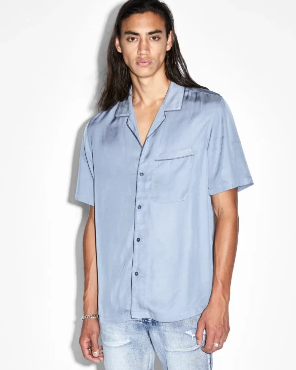 Ksubi Shirts-Downtown Ss Shirt Lake