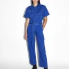 Ksubi Jumpsuits-Drill Boilersuit Cobalt