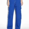 Ksubi Pants-Drill Cargo Cobalt