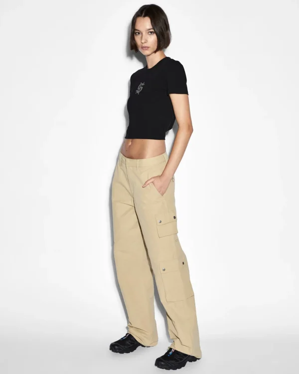 Ksubi Pants-Drill Cargo Khaki