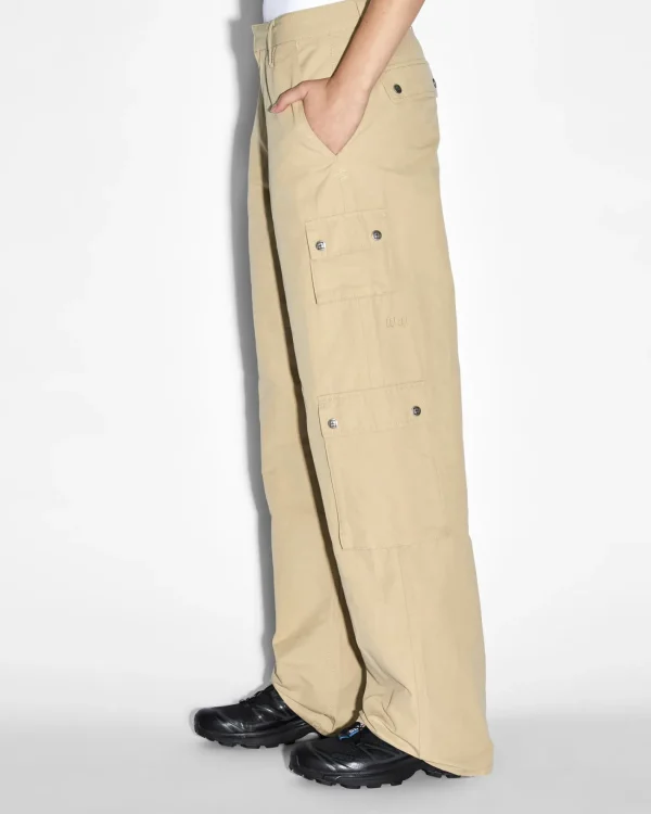 Ksubi Pants-Drill Cargo Khaki