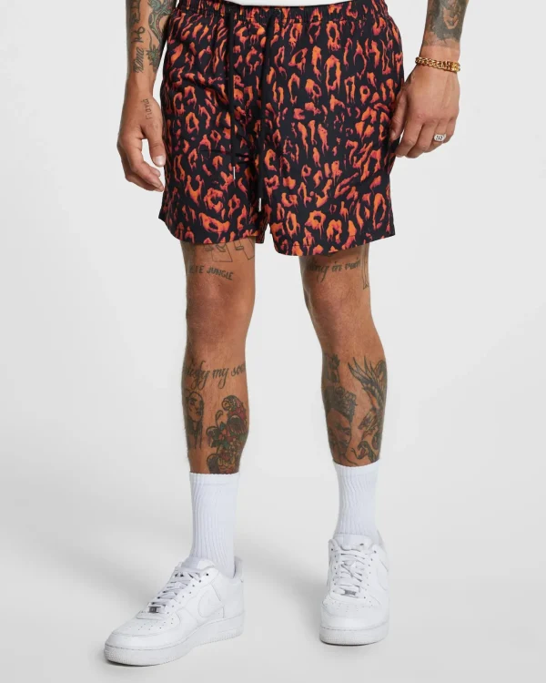 Ksubi Shorts-Fire Boardshort Multi