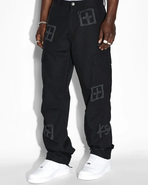 Ksubi Pants-Fugitive Cargo Pant Kash Box