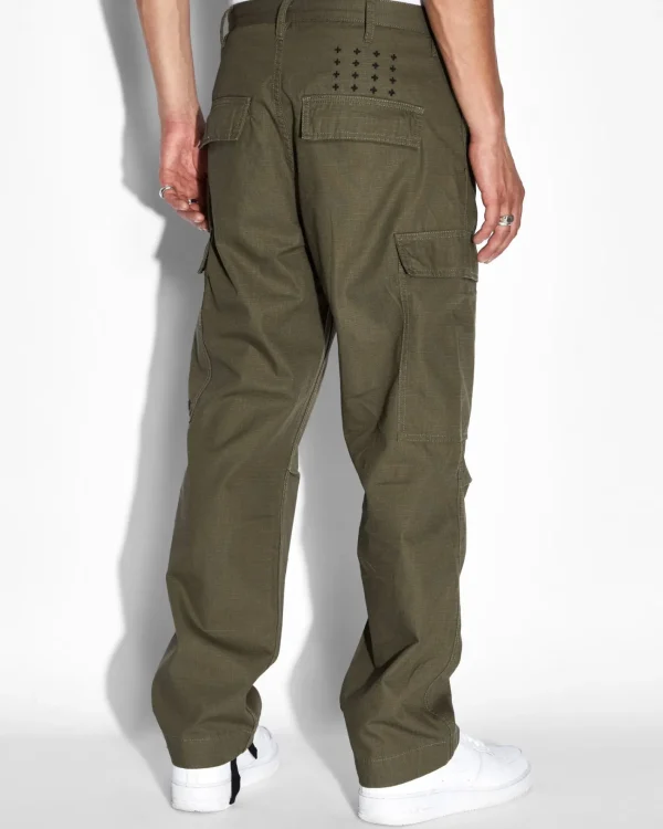 Ksubi Pants-Fugitive Cargo Pant Khaki