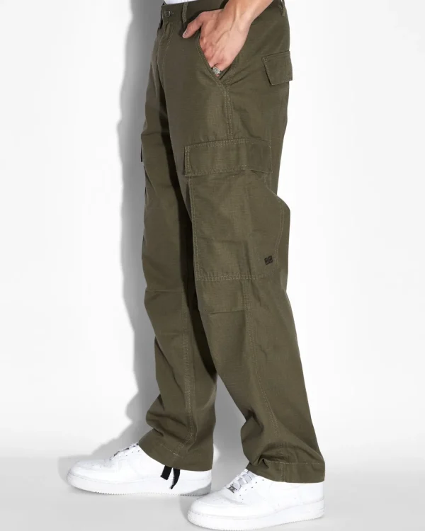 Ksubi Pants-Fugitive Cargo Pant Khaki