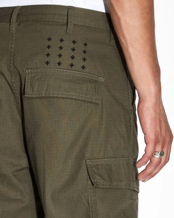 Ksubi Pants-Fugitive Cargo Pant Khaki