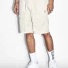 Ksubi Shorts-Fugitive Cargo Short Tan