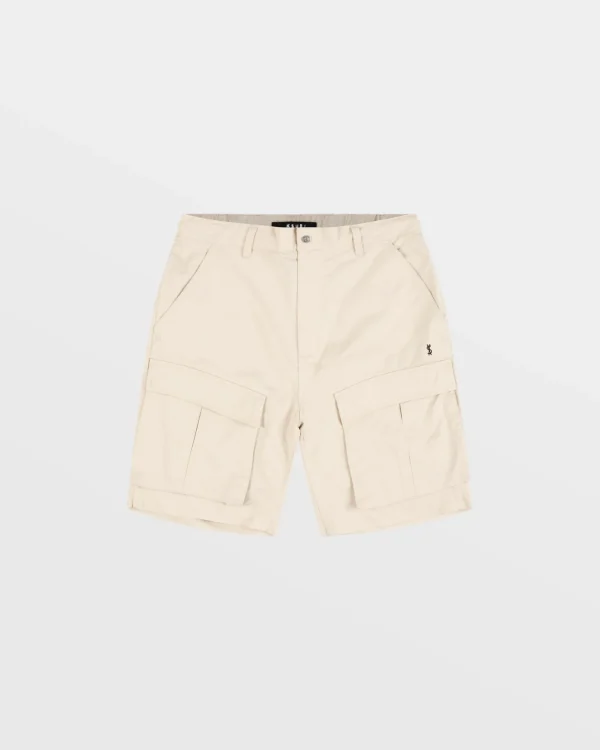 Ksubi Shorts-Fugitive Cargo Short Tan