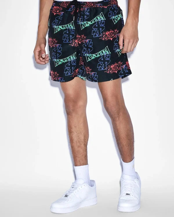 Ksubi Shorts-Glow Boardshort Multi