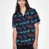 Ksubi Shirts-Glow Resort Ss Shirt Black