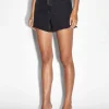 Ksubi Shorts-Hi Line Short Washed Black