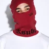 Ksubi Headwear-Icon Inkognito Balaclava Red