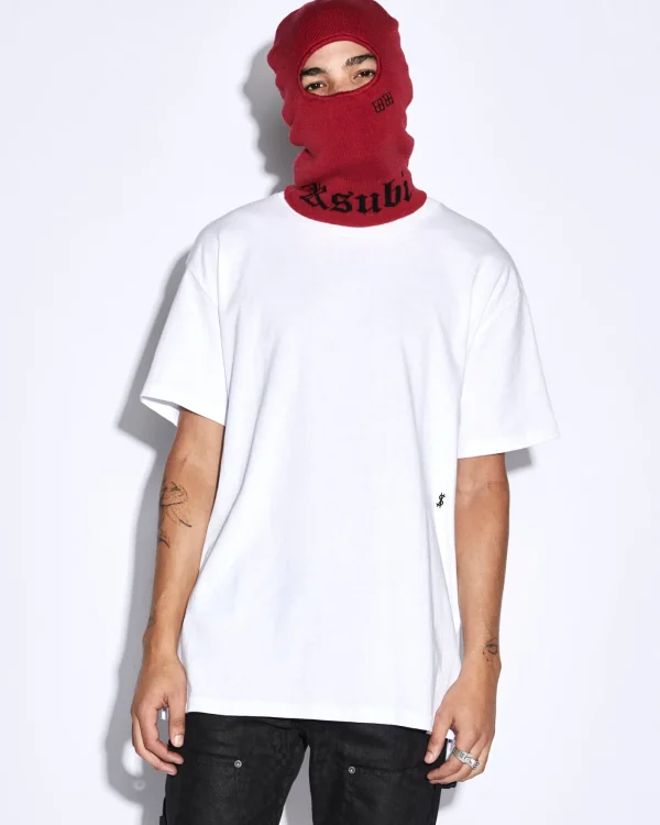 Ksubi Headwear-Icon Inkognito Balaclava Red