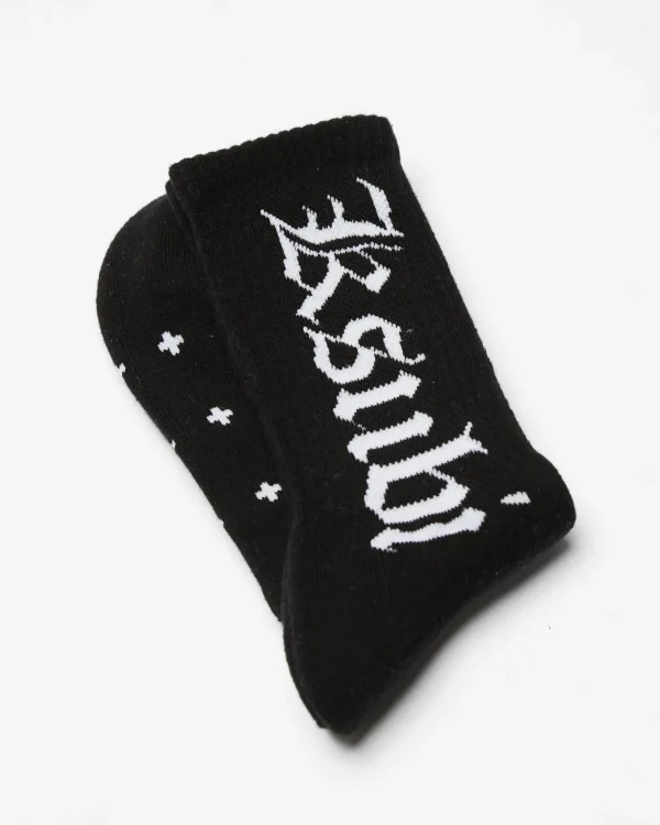 Ksubi Socks-Icon Ksocks Black/White