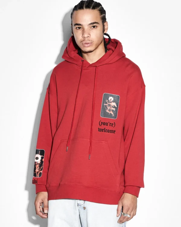 Ksubi Sweats-Icons Biggie Hoodie Crimson