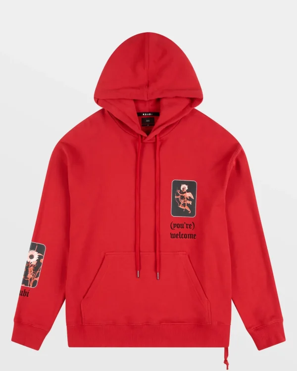 Ksubi Sweats-Icons Biggie Hoodie Crimson