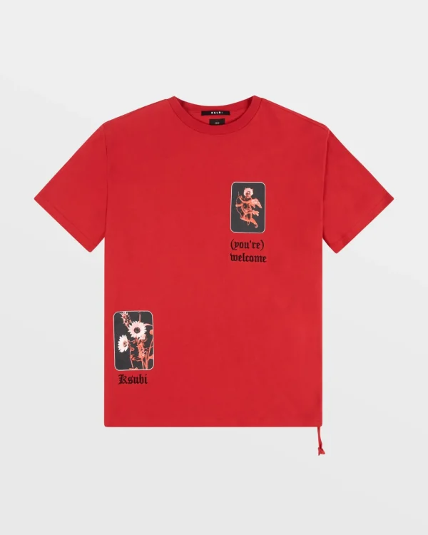 Ksubi T-Shirts-Icons Biggie Ss Tee Crimson