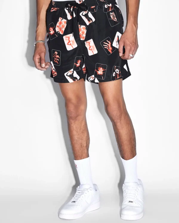 Ksubi Shorts-Icons Boardshort Black