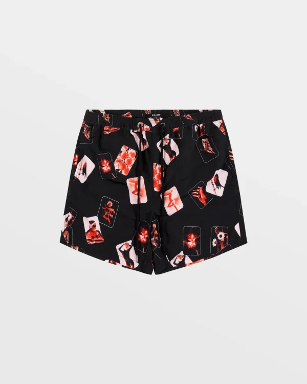 Ksubi Shorts-Icons Boardshort Black