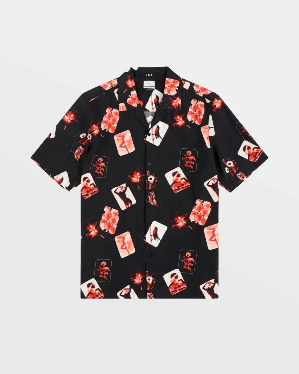 Ksubi Shirts-Icons Resort Ss Shirt Black