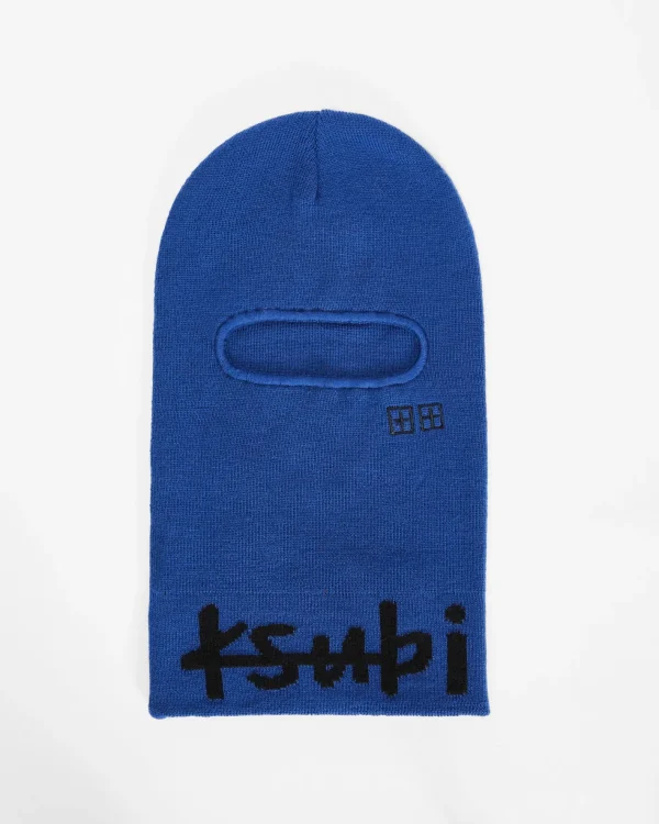 Ksubi Headwear-Inkognito Balaclava Cobalt