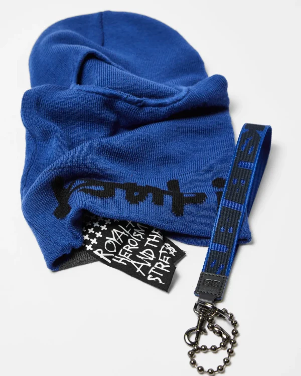 Ksubi Headwear-Inkognito Balaclava Cobalt