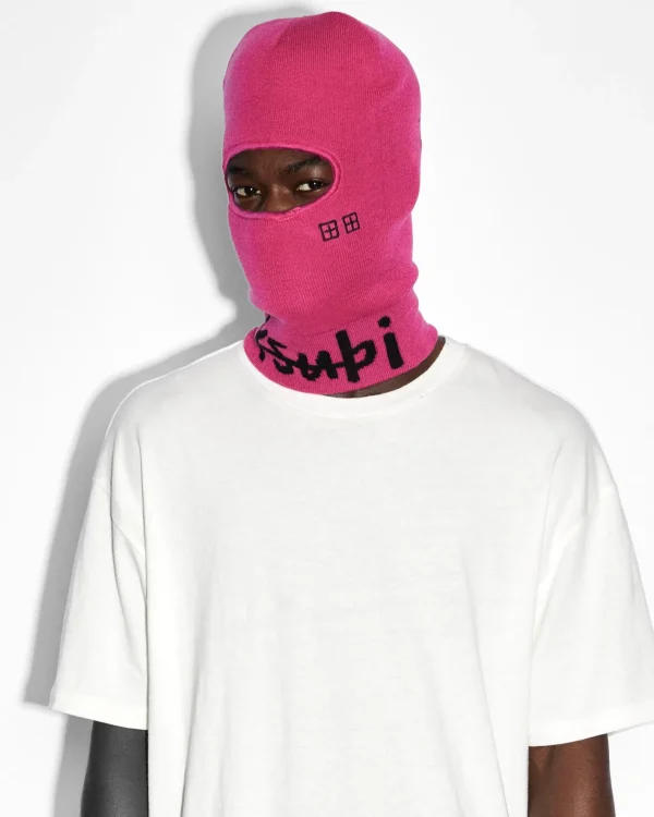 Ksubi Headwear-Inkognito Balaclava Hype Pink