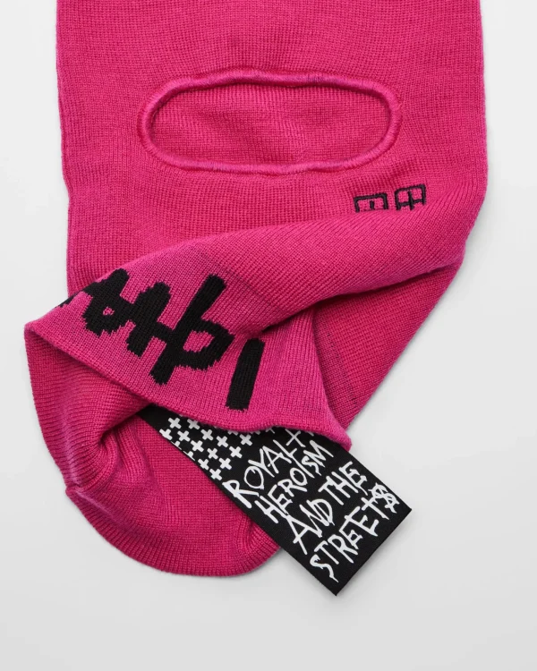 Ksubi Headwear-Inkognito Balaclava Hype Pink