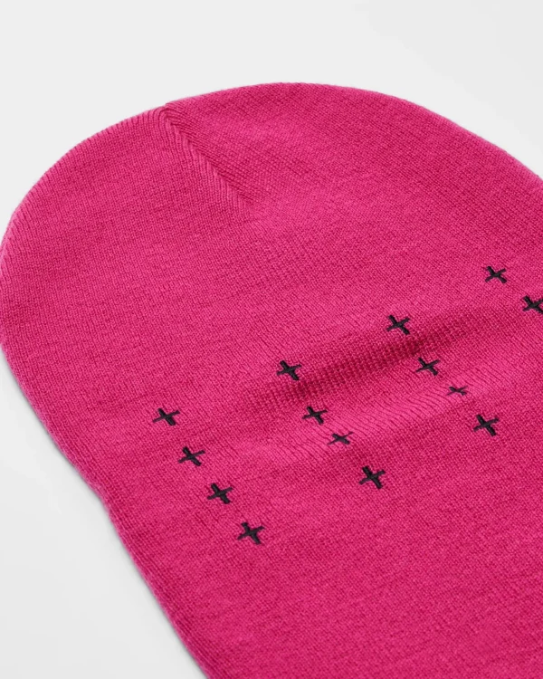 Ksubi Headwear-Inkognito Balaclava Hype Pink