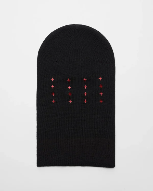 Ksubi Headwear-Inkognito Balaclava Laid Black