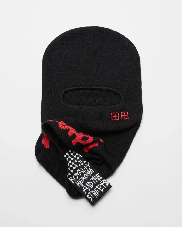 Ksubi Headwear-Inkognito Balaclava Laid Black