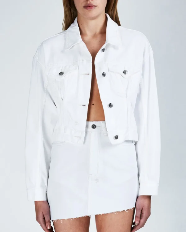 Ksubi Jackets-Justify Jacket Fly White