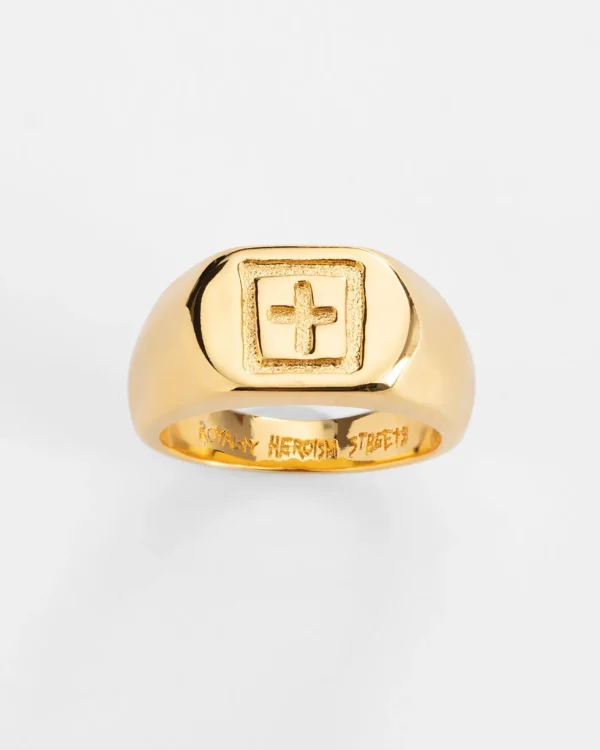 Ksubi Jewellery-18K Dripps 1999 Signet Ring