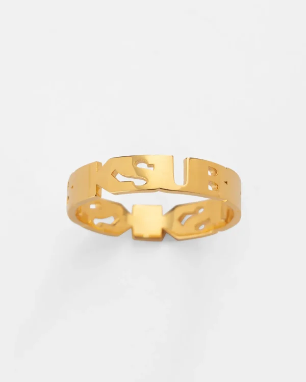 Ksubi Jewellery-18K Dripps Sott Band Set