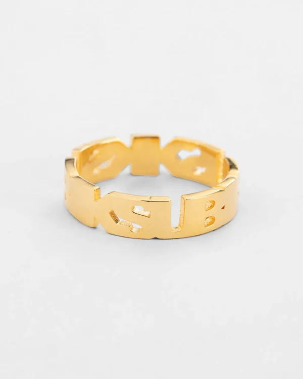 Ksubi Jewellery-18K Dripps Sott Band Set