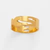 Ksubi Jewellery-18K Dripps Sott Single Band