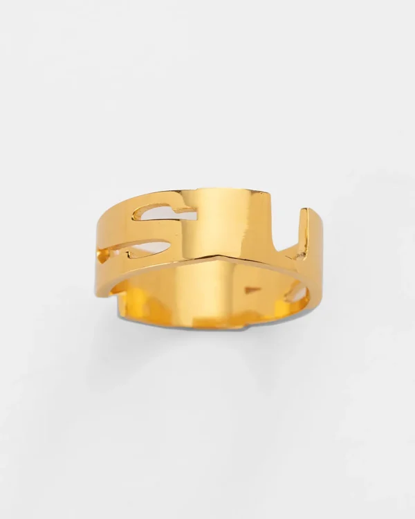 Ksubi Jewellery-18K Dripps Sott Single Band