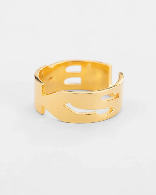 Ksubi Jewellery-18K Dripps Sott Single Band